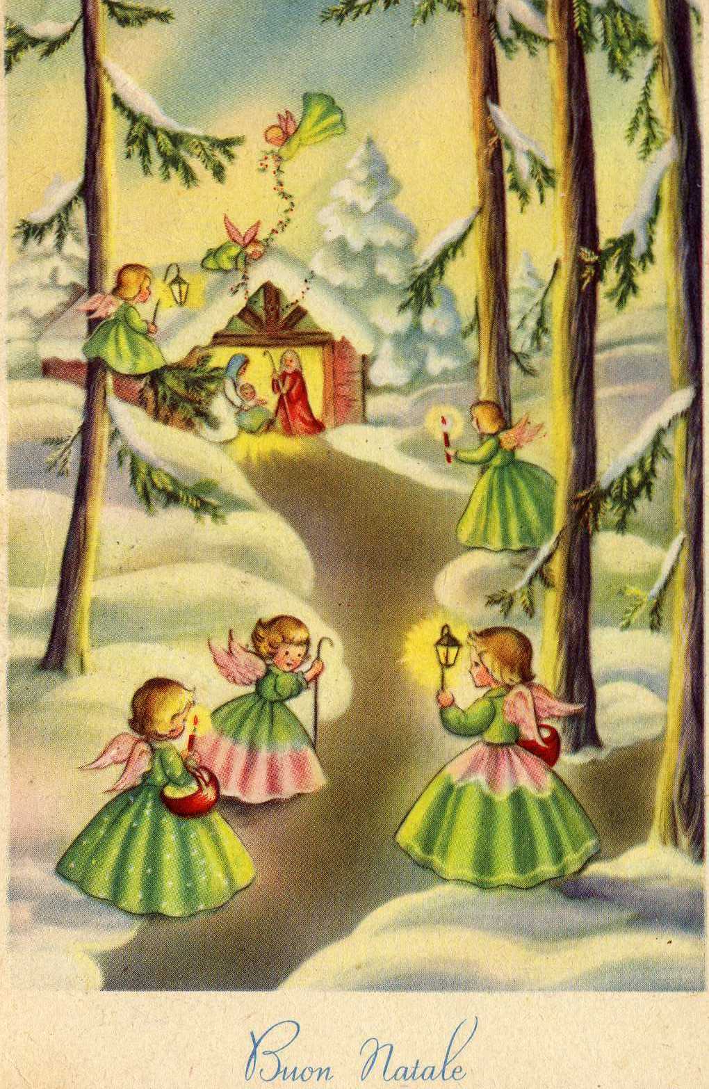 Madonna della neve - Cartolina di Natale 1958